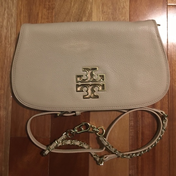 Tory burch Britten cross-body in light oak - Picture 7 of 8